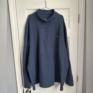 Big and Tall Vineyard Vines Quarter Zip Sweater